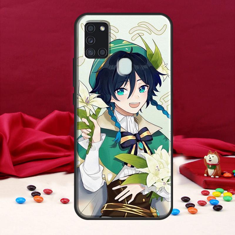 Genshin Impact Venti Case For Samsung Galaxy A34 A54 A14 A53 A13 A51 A71 A50 A12 A22 A32 A52 A72 Phone Cover