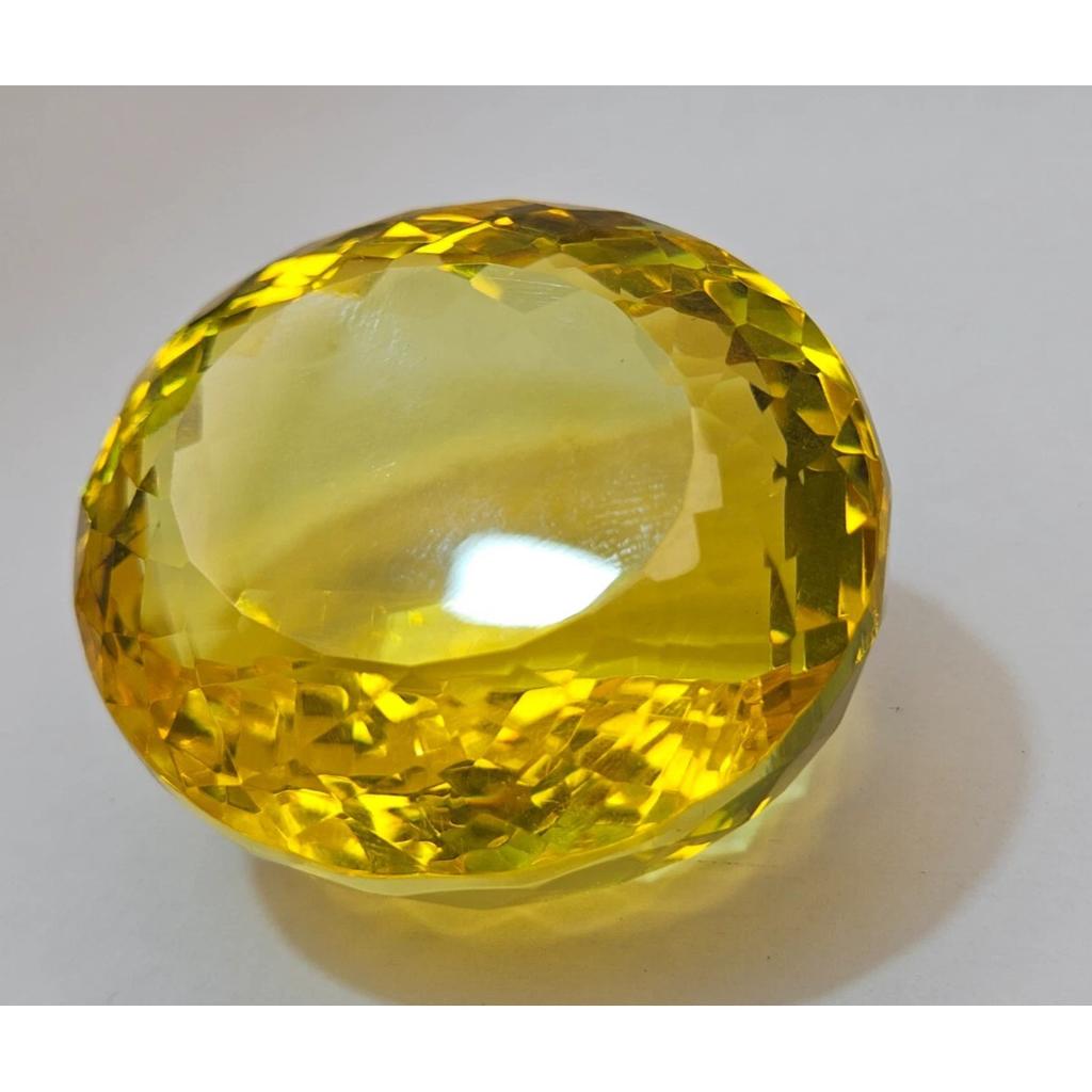 Natural Shine Yellow Topaz 349.75 Ct Oval Cut Certified Fabulous Loose Gemstone