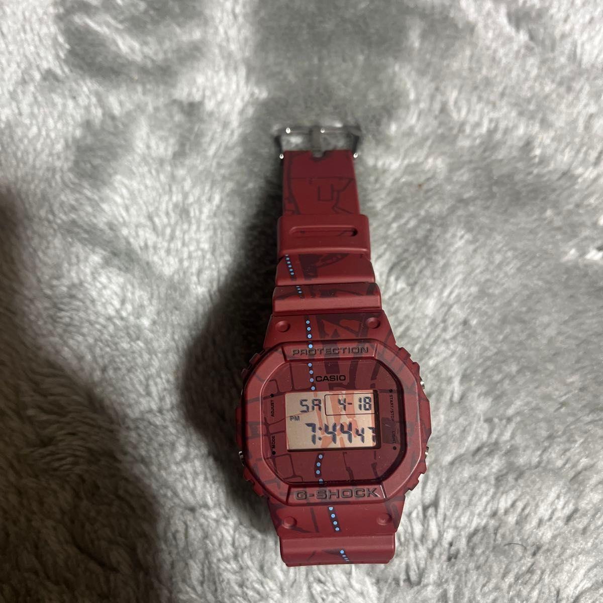CASIO G-SHOCK DW-5600 Red Red Digital Watch