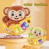 Electronic Koala Piano Finger Keyboard Elephant Cartoon Animal Lights Music Multi-Mode Sound Effect Kids Education Toys Gifts