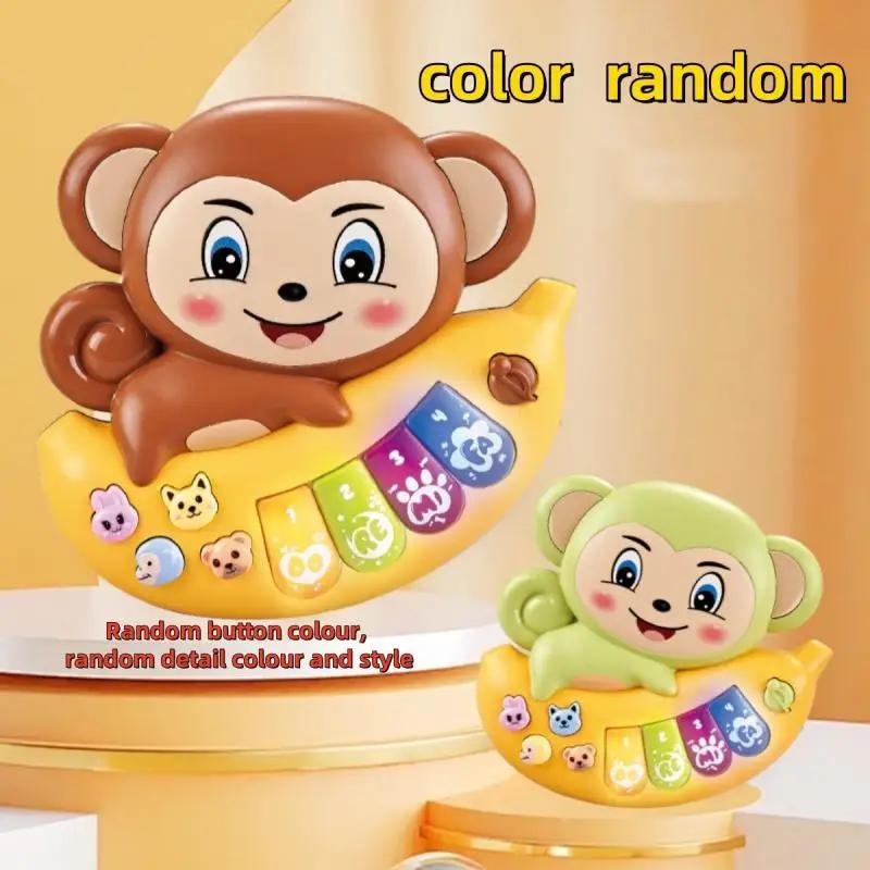 Electronic Koala Piano Finger Keyboard Elephant Cartoon Animal Lights Music Multi-Mode Sound Effect Kids Education Toys Gifts