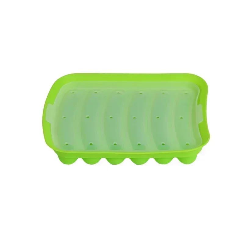 Silikonová forma na výrobu klobás DIY Silikonová ručně vyrobená forma na hamburgery na párky v rohlíku Opakovaně použitelné kuchyňské doplňky Gadget pro koláč na pečení koláčů