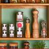 PEUGEOT Seasoning Container Paris Mill Pepper Mill 18cm Plain Wood 0870418