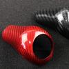 For Mercedes Benz W204 W212 W205 W169 W219 W463 CLS C E A G Class Real Carbon Fiber Gear Shift Knob Cover  Interior Accessories