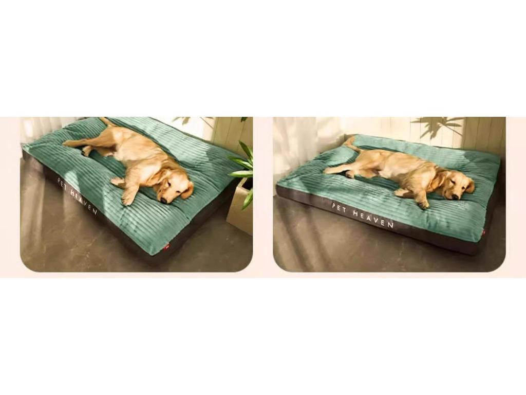 Washable Non-Slip Dog Bed Mat for Medium to Large Dogs - Thick, Warm, All-Season Comfort