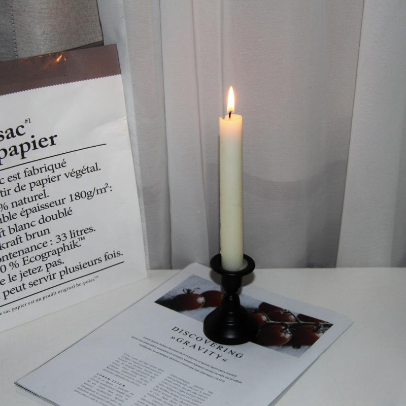 Vintage Metal Candlestick Candle Holders Pillar Iron Art Candlestick For Wedding Party Decor Mini Retro Candle Stick Stand