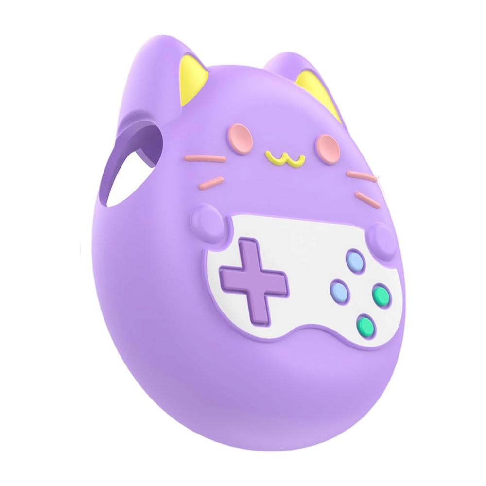 Силиконовый Защитный Чехол Для Tamagotchi Paradise Виртуальная Электронная Игра Питомец Обложка Кожи Мягкий Корпус Мини Игровая Консоль Аксессуары фиолетовый