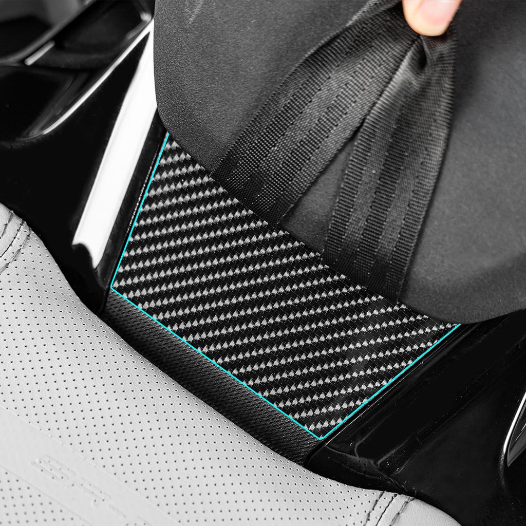 For CFMOTO 675SR Carbon Fiber Protective Sticker Upgrade Material Body Plastic Area Motorcycle Parts