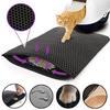 EVA Double Layer Cat Litter Mat Filter Wear-Resistant Litter Mat Anti-Exhaust Anti-Splash Pet Mat (Textile Packaging)