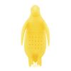 COLORATA Animal Tea Strainer (King Penguin / Dishwasher & Microwave Safe / Silicone) Cute Animal Tea