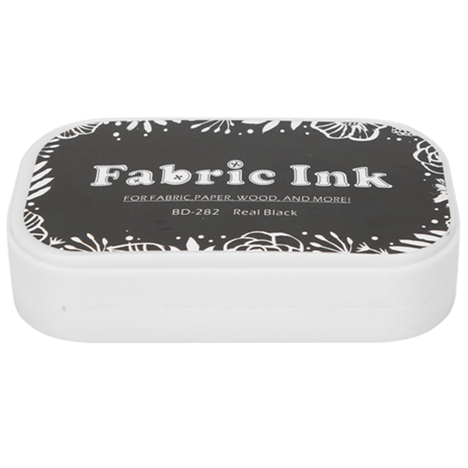 

Восстановить стиль губки цветные чернила Pad DIY аксессуары для резиновой штемпельной бумажной ткани Black