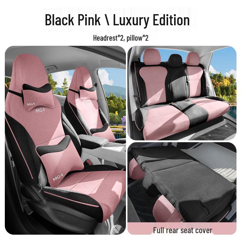 Universal All-Season Seat Cushion for MG MG4 2026 - Breathable Rear Row Cover with Ventilation