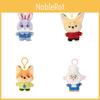 Candy Cute Zootopia Series Judy And Nick Plush Pendant For Collectors And Kids