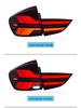 LED Dynamic Tail Lights for BMW X1 E84 (2011-2014) - Flowing Turn Signal Assembly