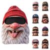 Novelty Old Man Face Ski 3D Full Print Full Face Winter Windproof, Sunglasses Not Included