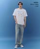 MUSINSA STANDARD [Hearts2Hearts Collaboration] Hearts2Hearts T-Shirt [White]