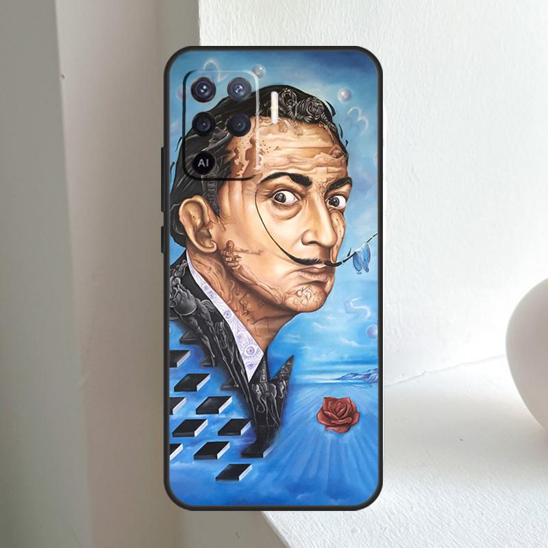 Salvador Dali Art For OPPO A80 A60 A40 A5 A6 Pro A15 A17 A57 A16 A76 A96 A18 A38 A58 A78 A98 A54 A74 A94 Case