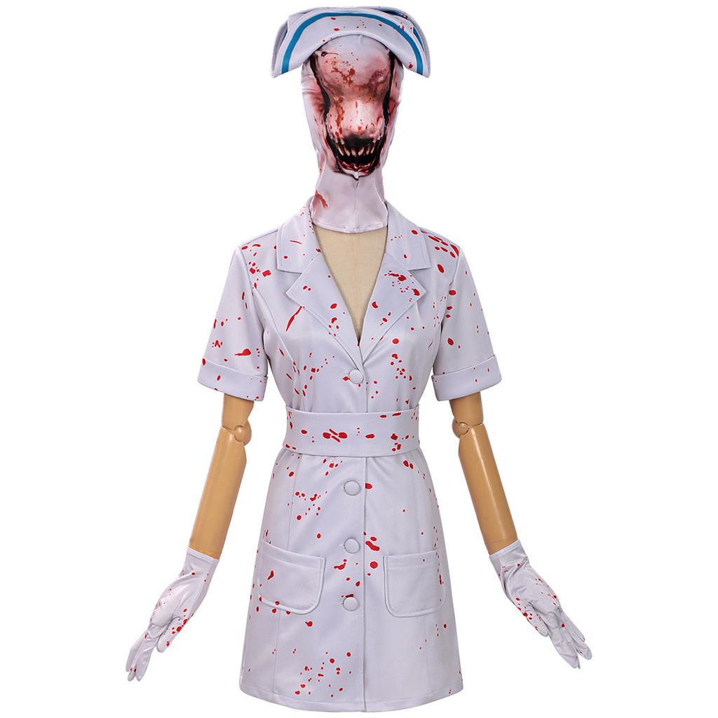 Kostým sestřičky ze Silent Hill na Halloween Hororové Role Play pro Dívky a Chlapce