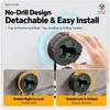 Strong Suction Cup Tissue Holder Wall Mounted Tissue Rack  Toilet Tissue Wet Wipe