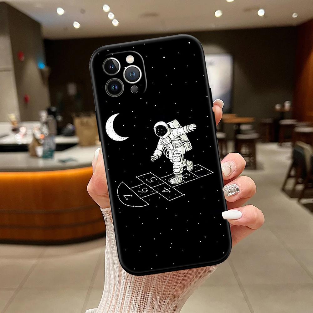 RA4 Astronaut Space Moon Alien New High-End Shell Phone Case for Redmi Note 8 9 Pro Max 9S 9T 9C NFC 8T 8A 10A A4 Redmi 9C NFC