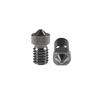 10PCS Hardened Steel Nozzle 0.2mm, Works with E3D V6 V5 Hotend Extruder Printer Ender3 Hot End Titan Extruder Prusa i3 for 3D Printer 1.75mm Filament
