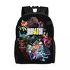 Kid's Dispatch Game Character Collage Backpack Preschool Kindergarten School Bags for Boys and Girls