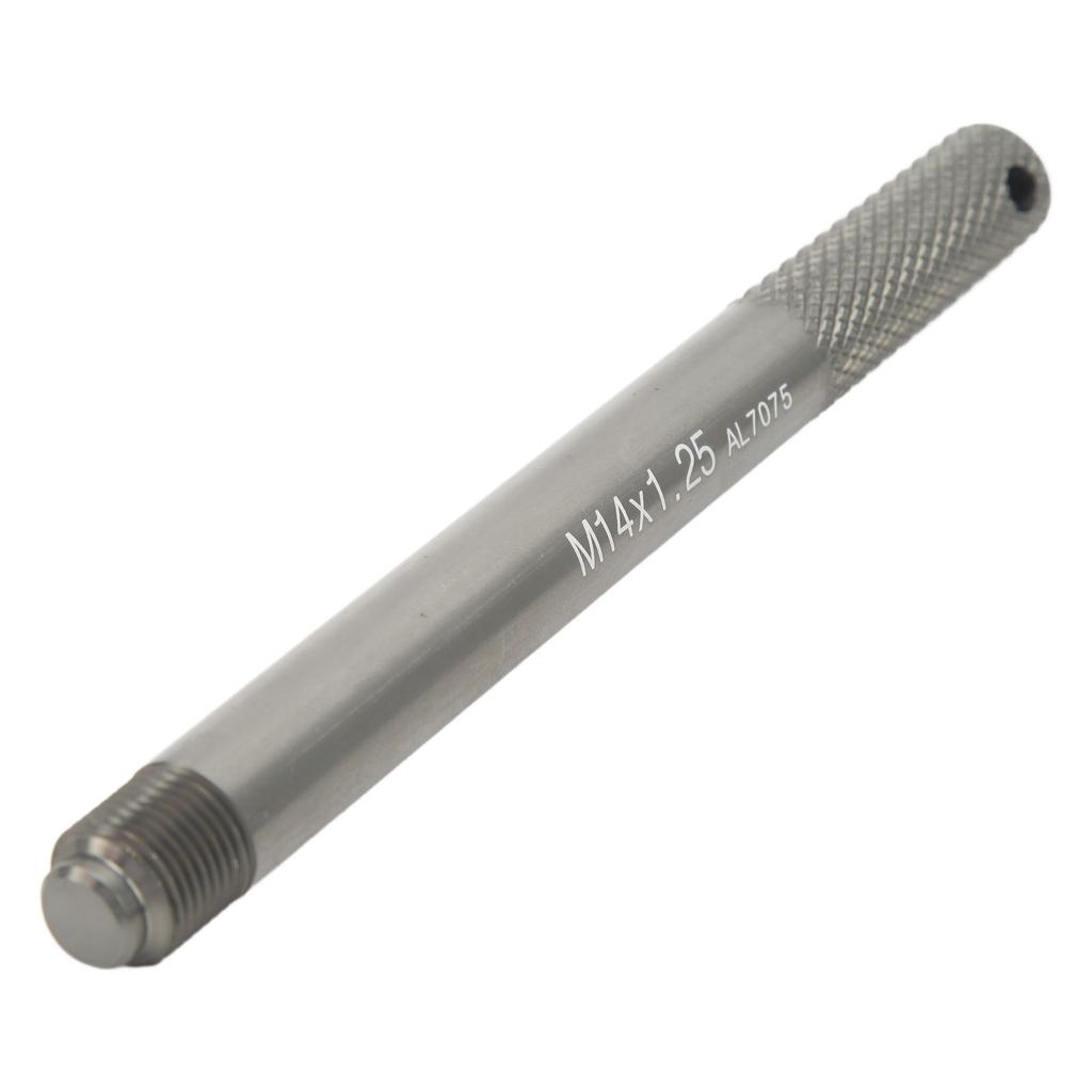 2 st Hjuljusteringsstift Hjulhängstift Set Fälg Dubbstift Guideverktyg för Bil Däckreparation M14 X
