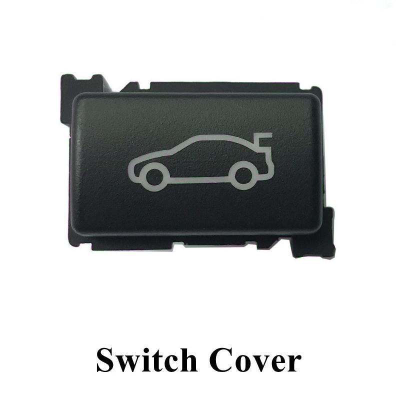 Tailgate Rear Trunk Switch Button Cover for BMW F10 F07 F18 F02 F01 F06 Plastic Black Tail Cover Switch 61319200316