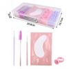 Custom Logo Portable Box Professional Eyelash Beauty Tool Isolation Eye Patch Eyelash Extension Set Eyelashes Brushes