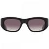 Garrett Leight Laguna Sun Waning Moon Gradient Rechteckige Sonnenbrille 2140 Bk Wmng 50 Multi