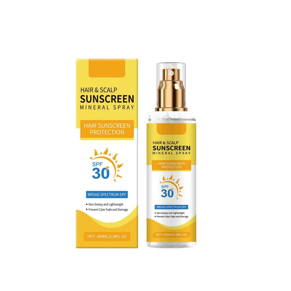 Hair & Scalp Sunscreen Mineral Spray Hair Sunscreen Protection