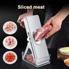 Multi-functional Kitchen Vegetable Slicer, Adjustable Kitchen Domestic Vegetable Cutter, Potato and Cucumber, Meat Slicer