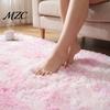 Plush Area Rug for Living Room Shag Rug, Fluffy Tie-Dye Indoor Soft Fuzzy Anti-Skid Cushioning Floor Comfort Modern Furry Carpet Bedroom Kids Nursery