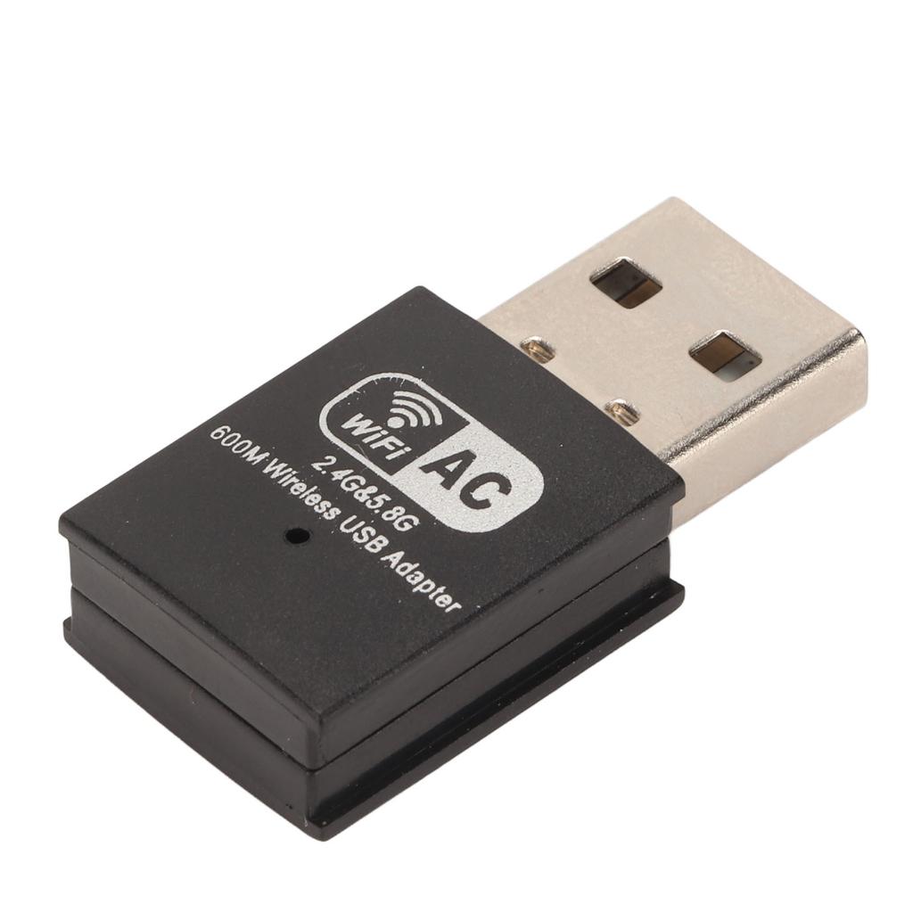Wireless Network Card W58 RTL8811AU 600M Transmission Built in Antenna Dual Band WIFI Receiver for Win