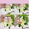 Cute And Fluffy Dog Chef Plush Keychain With Short Fur Ideal For Backpack Hanging