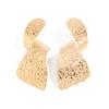 SHIXIN Personality Irregular Twisted Pendant Earrings Women Punk Fashion Geometric Big Drop Earrings Lady Jewelry Accessories