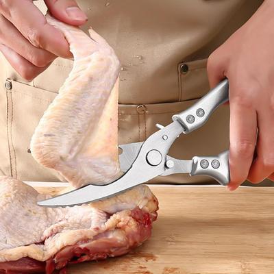 Roestvrij Staal Kippenbot Scharen Keukenschaar Huishoudelijke Voedselschaar Vis Kip Eend Snijder Scharen Mes