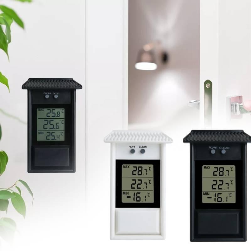 Versatile Indoor And Outdoor Temperature Measurement Thermometer For Home Garden Use