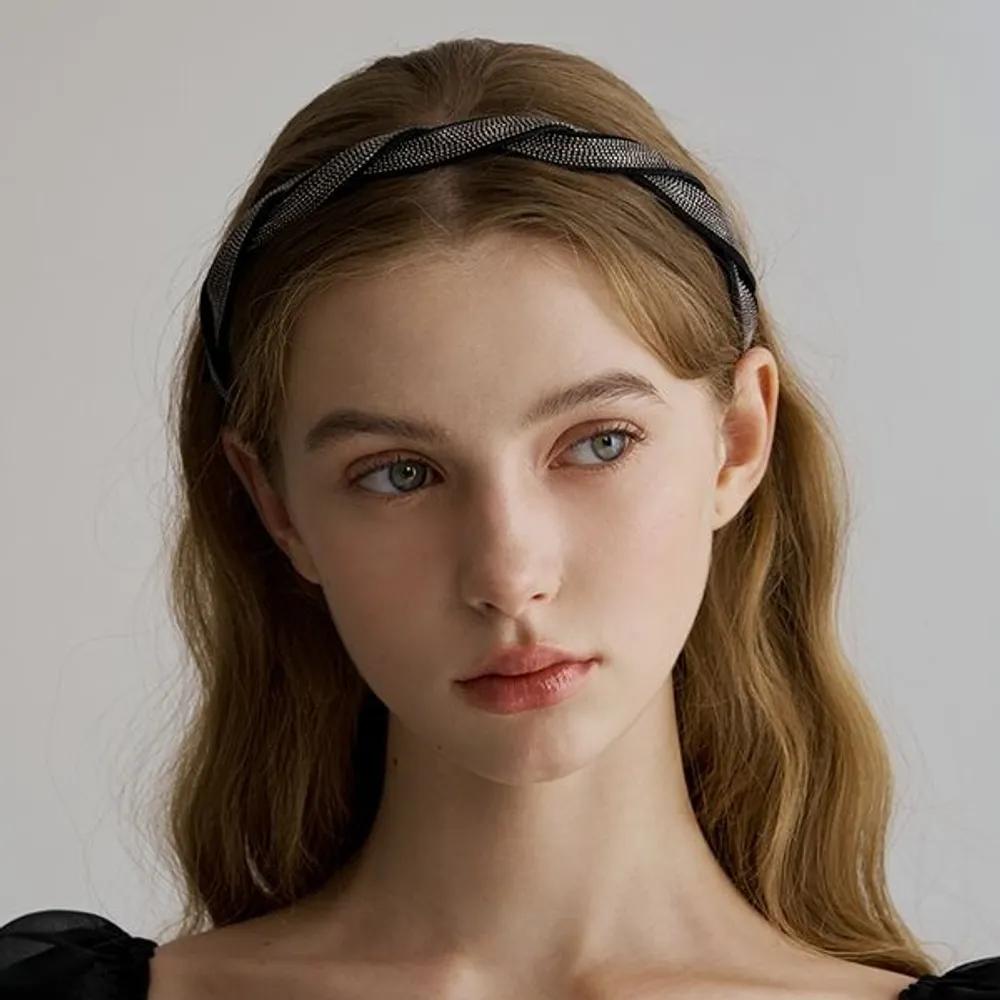 Twig Chain Hairband JP-25-026HB ivory