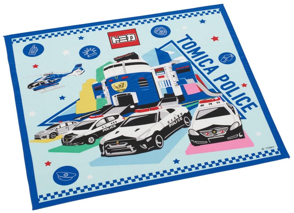 Skater Lunch Tomica Made in Cloth, 43x43cm, 22, Boys, Japan, KB4-A