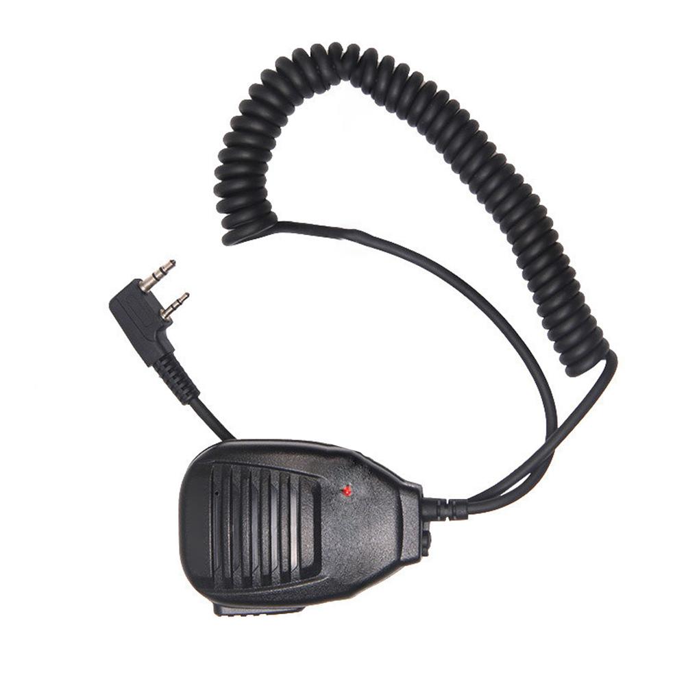 Speaker Mic for Baofeng UV-82 UV-10R UV-16 UV-17 UV-G30 PRO UVK5 Talkie PU Spiral Cable 36mm Speaker 9.7x6.7mm