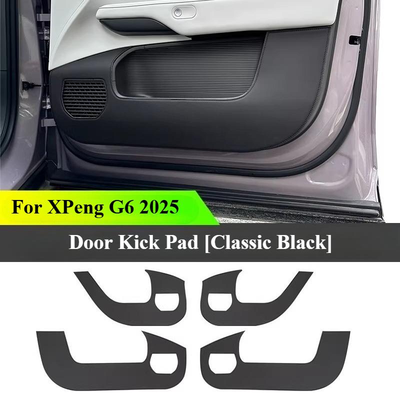 For XPeng G6 2025 Car Door Kick Pad Scratch-Resistant Auto Door Protector Pad