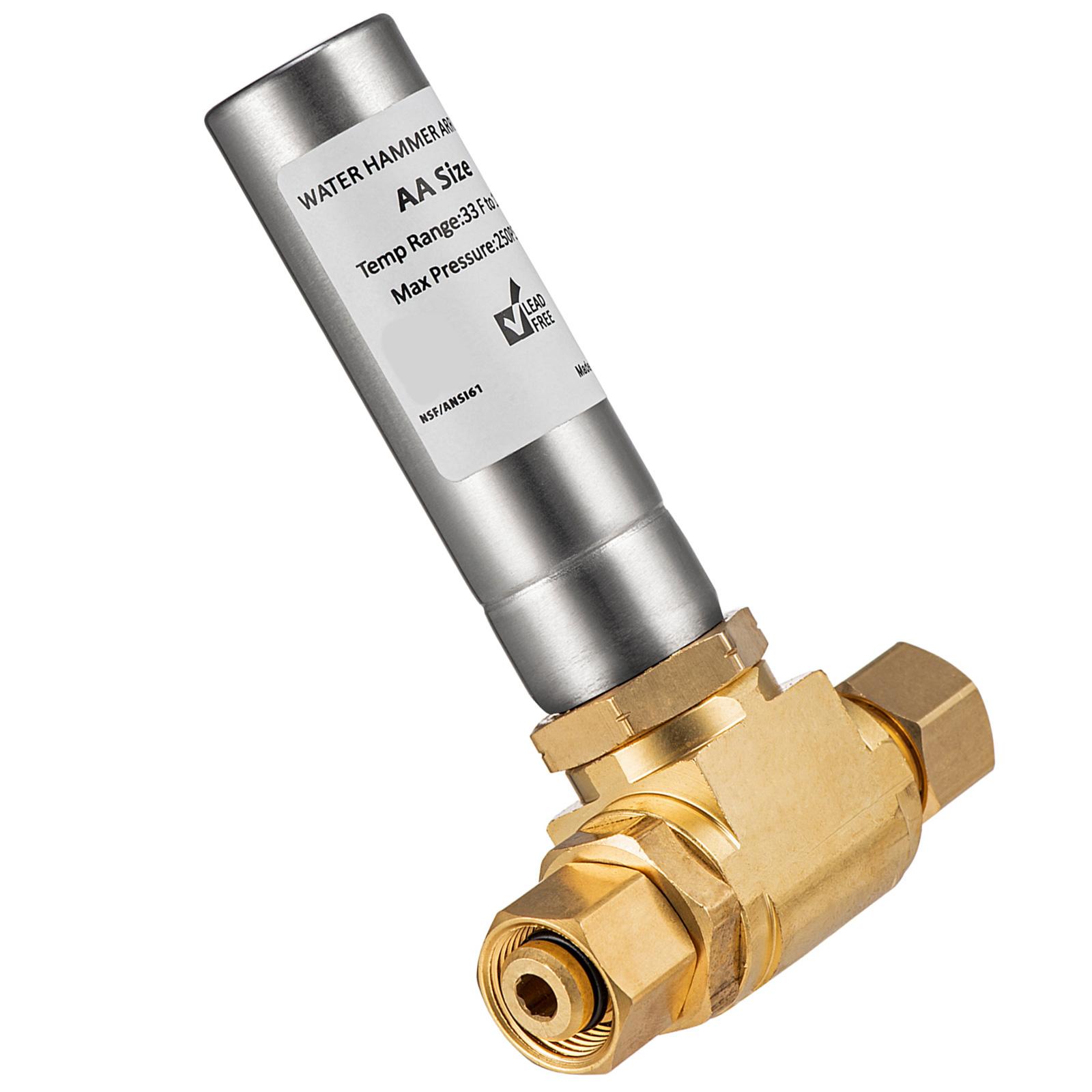 

Water Hammer Arrestors for Washing Machines and Garden Tap Equipped With Brass Chamber and Spare Washers Daily Use 1