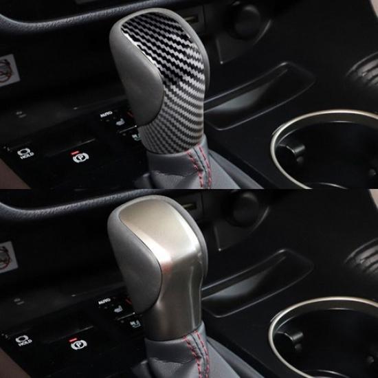 For 15-18 LEXUS ES GS IS NX RC RX Carbon Fiber Car Gear Shift Knob Cover Trim