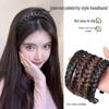 Diadema Trenza Cola de Pescado Coreana para Mujer - Accesorio para el Cabello Trenzado que Aporta Volumen