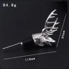 Stainless Steel Deer Stag Head Wine Pourer Unique Wine Bottle Stoppers Wine Aerators Bar Tools
