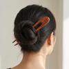 U Shaped Hair Forks Handmade Wood Hairpins and Clips Ponytail Hair Bun Maker  Hair Styling Tool