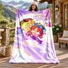 Cookie Run Kingdom Custom Name Flannel Blanket Personalized Soft Warm Plush Throw Blanket Customized Gift for Family Friends