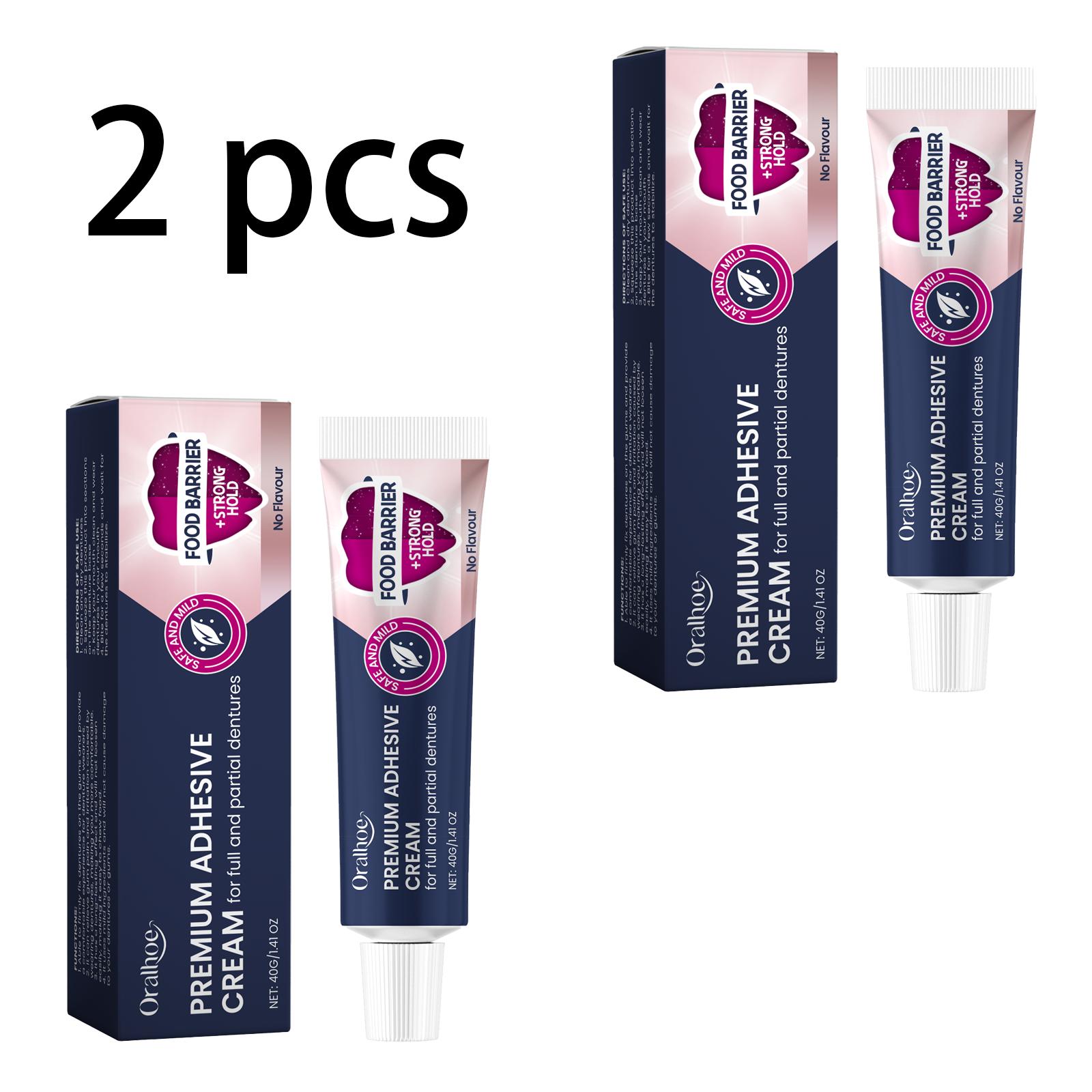 

Клей для зубных протезов Oralhoe, прочный и долговечный, предотвращает расшатывание протезов, фиксирующий гель для протезов 40 г