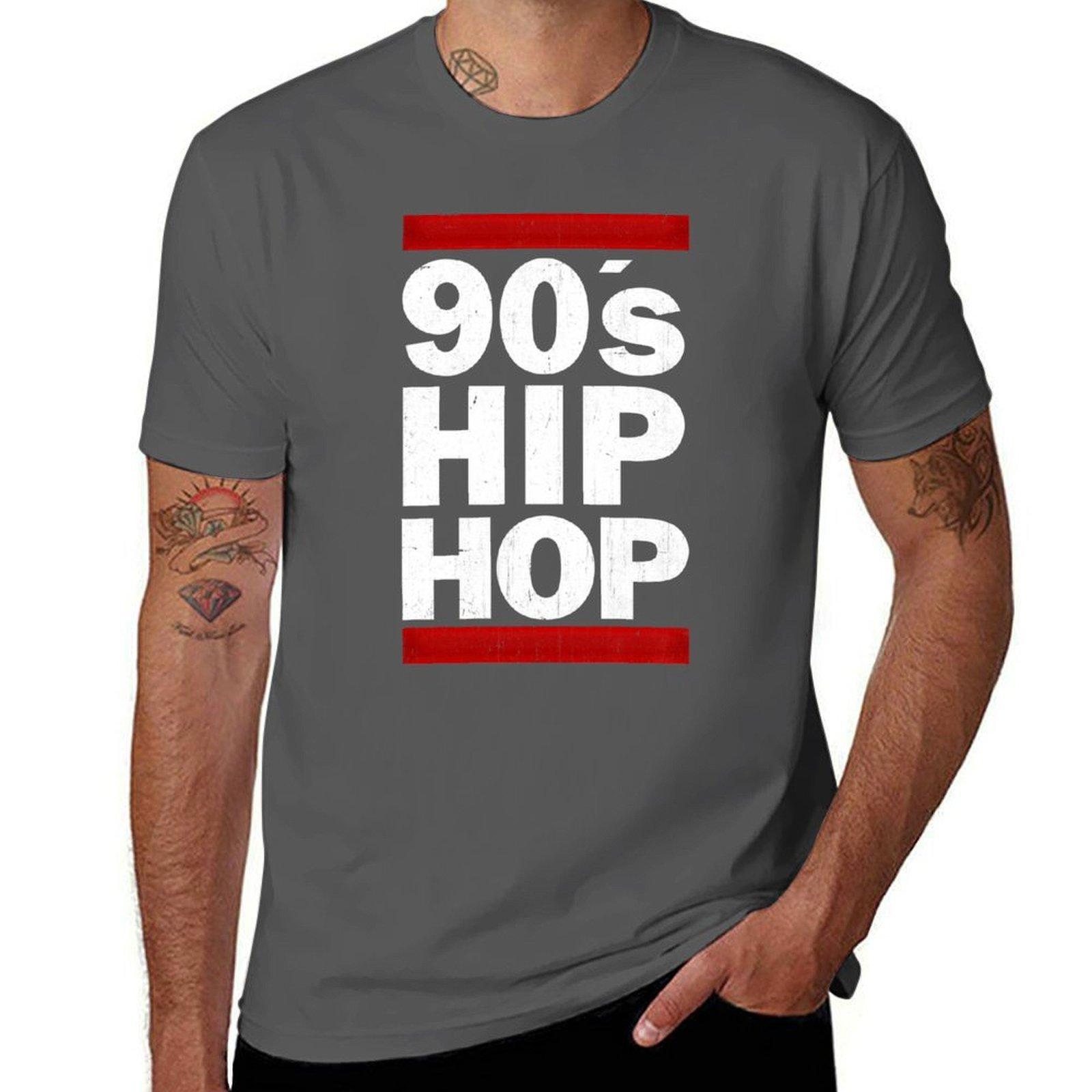 

90 s Hip Hop T-Shirt anime t shirts oversize men t shirt cotton 100% T-Shirt 4XL